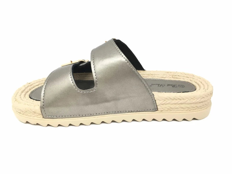 Chinelo Fivelas Cinza