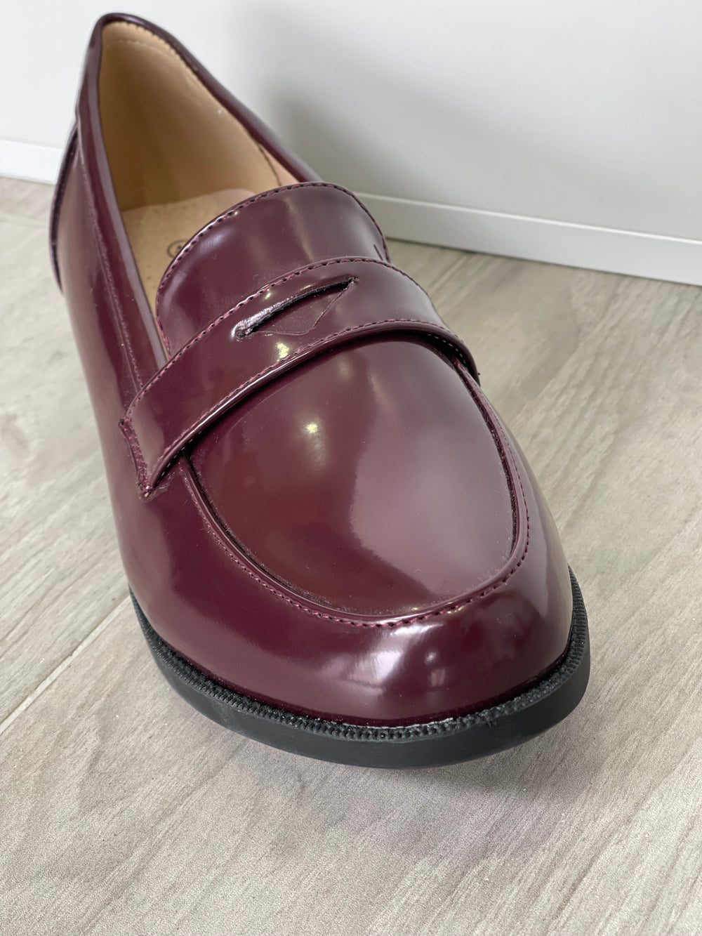 Mocassins Bordo