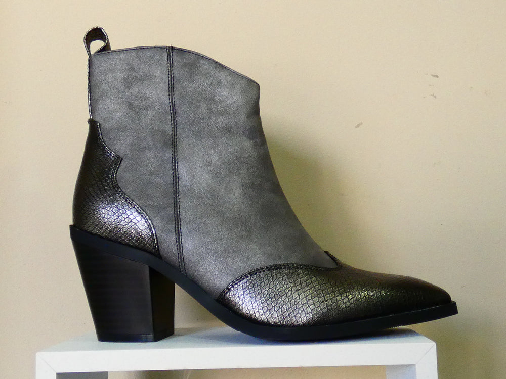 Bota Texana Cinza