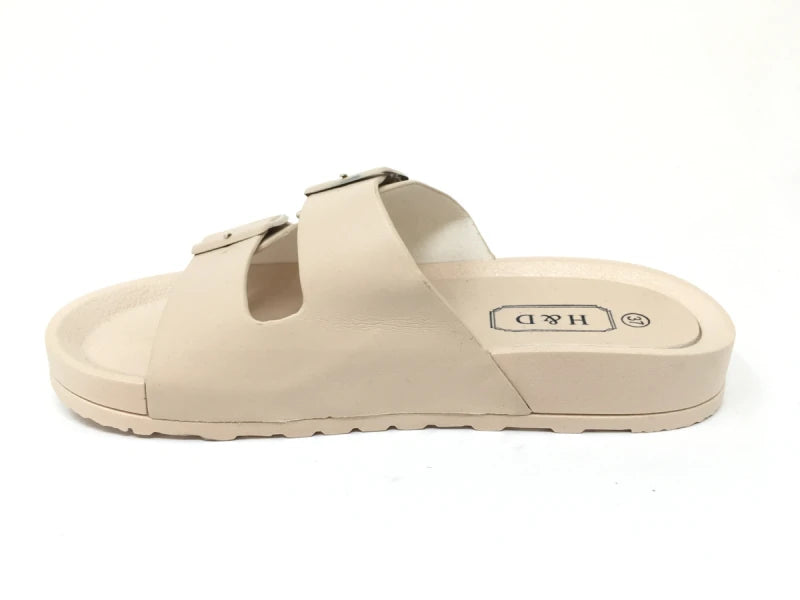 Chinelo Fivelas Bege